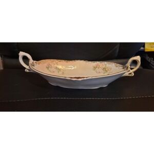antique porcelain celery dish 9" Bavaria
